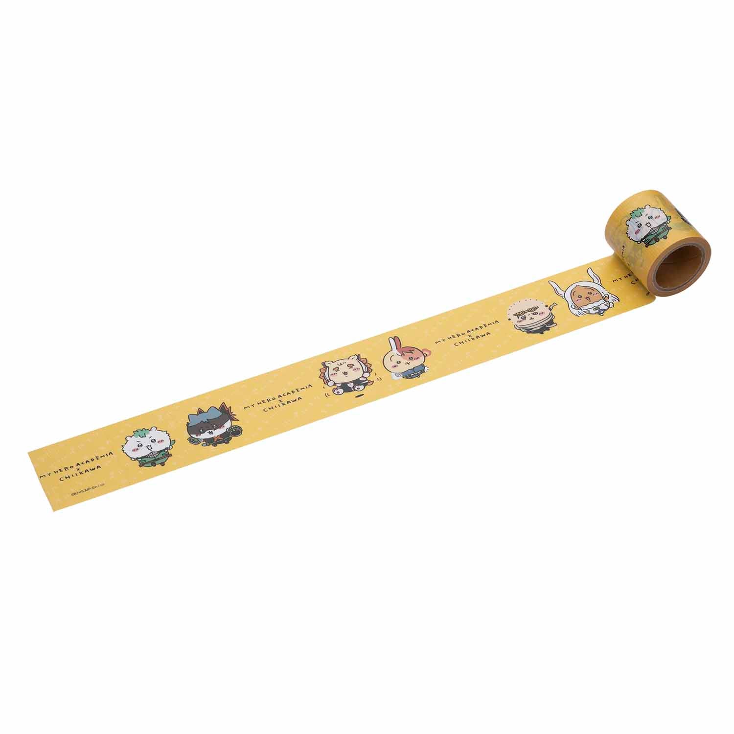 吉伊卡哇 × 我的英雄學院 養生膠帶（英雄） 僕のヒーローアカデミア×ちいかわ 養生テープ（ヒーロー）