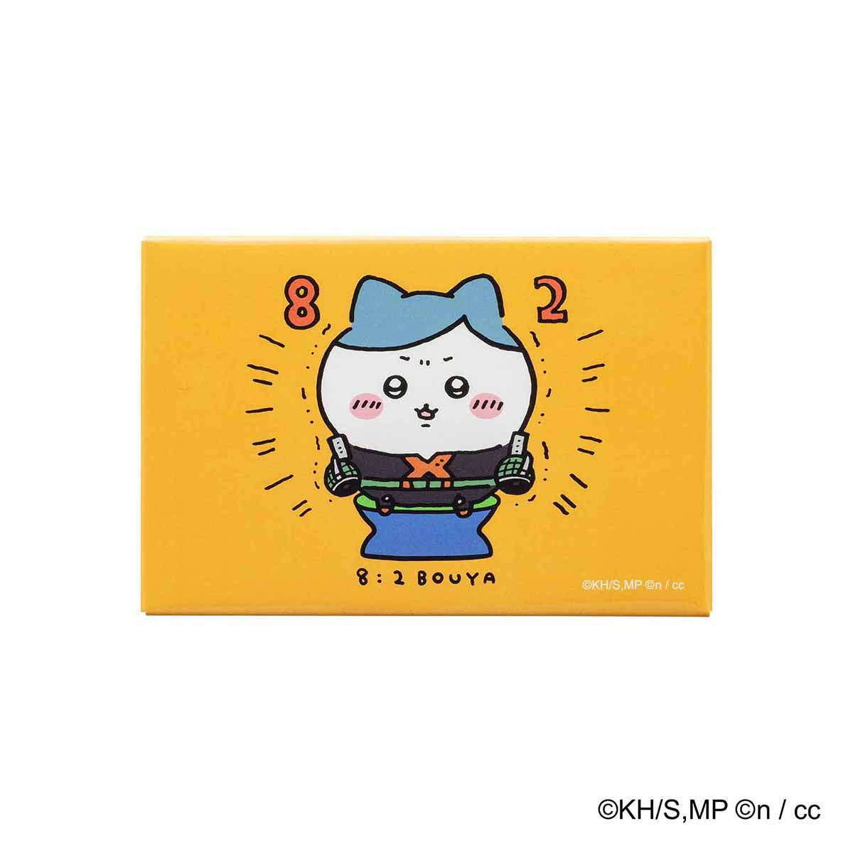 吉伊卡哇 × 我的英雄學院 方形磁鐵（8：2少年） 僕のヒーローアカデミア×ちいかわ スクエアマグネット（8：2ぼうや）