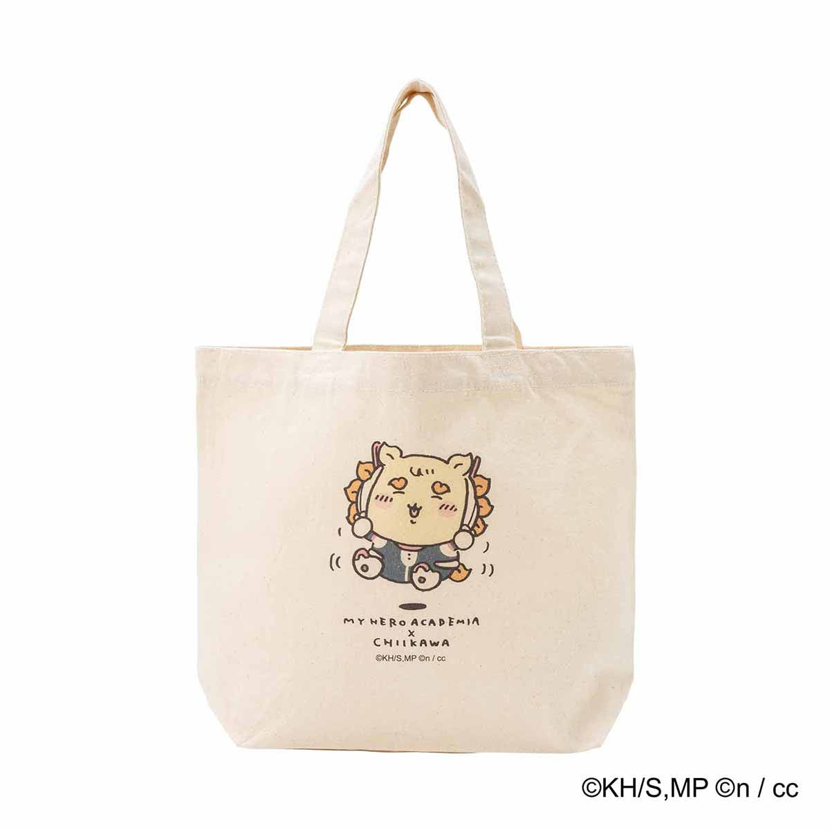 吉伊卡哇 × 我的英雄學院 午餐大小托特包（麗日禦茶子 × 風獅爺） 僕のヒーローアカデミア×ちいかわ ランチサイズトートバッグ（麗日お茶子×シーサー）