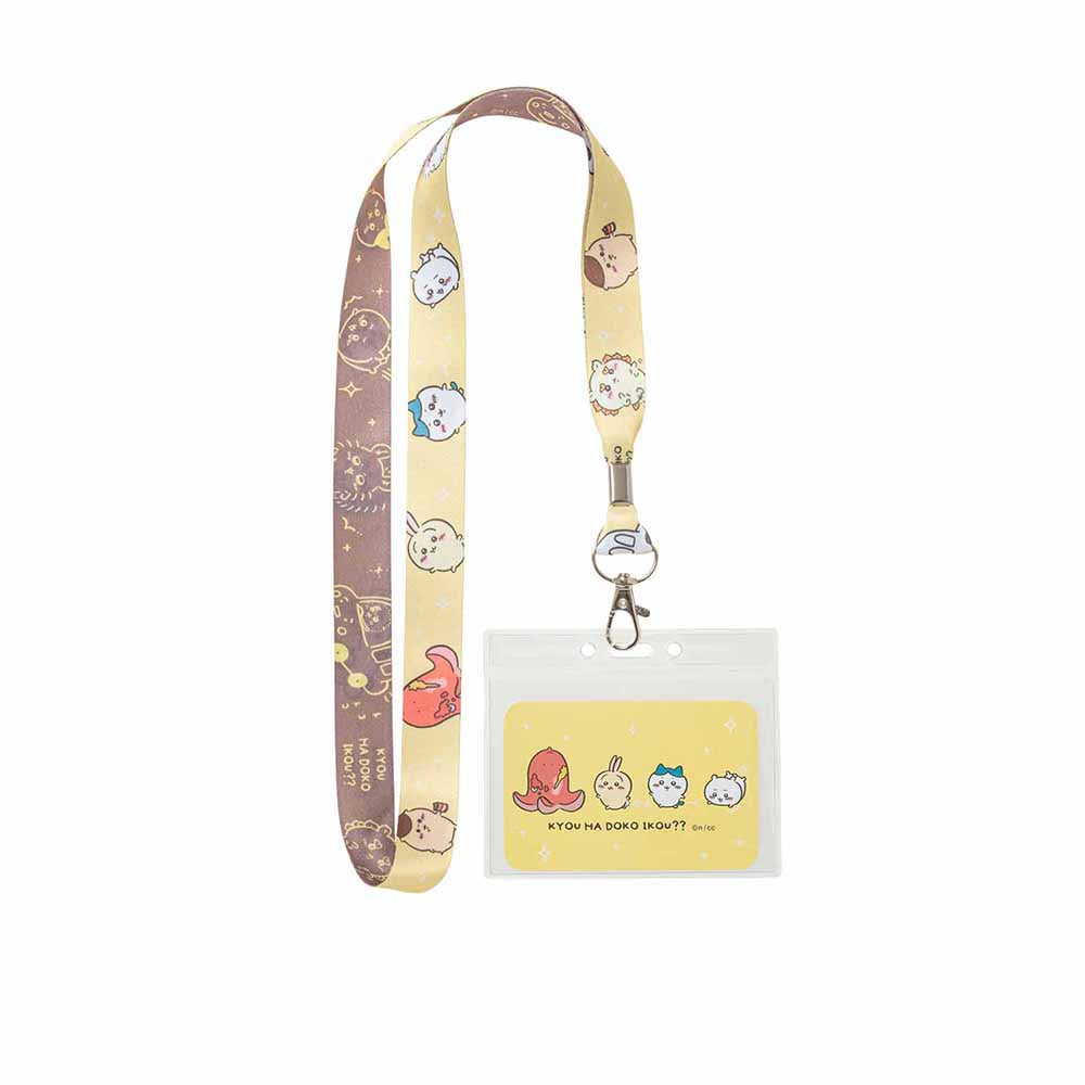 吉伊卡哇 出遊好期待！項鍊吊繩（今天去哪裡？？） ちいかわ お出かけ楽しみ！な ネックストラップ（今日はどこいく？？）