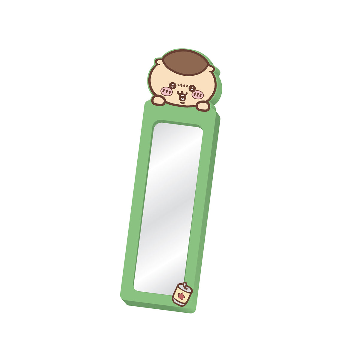 吉伊卡哇 棍型鏡子（栗子饅頭） ちいかわ スティックミラー（くりまんじゅう）