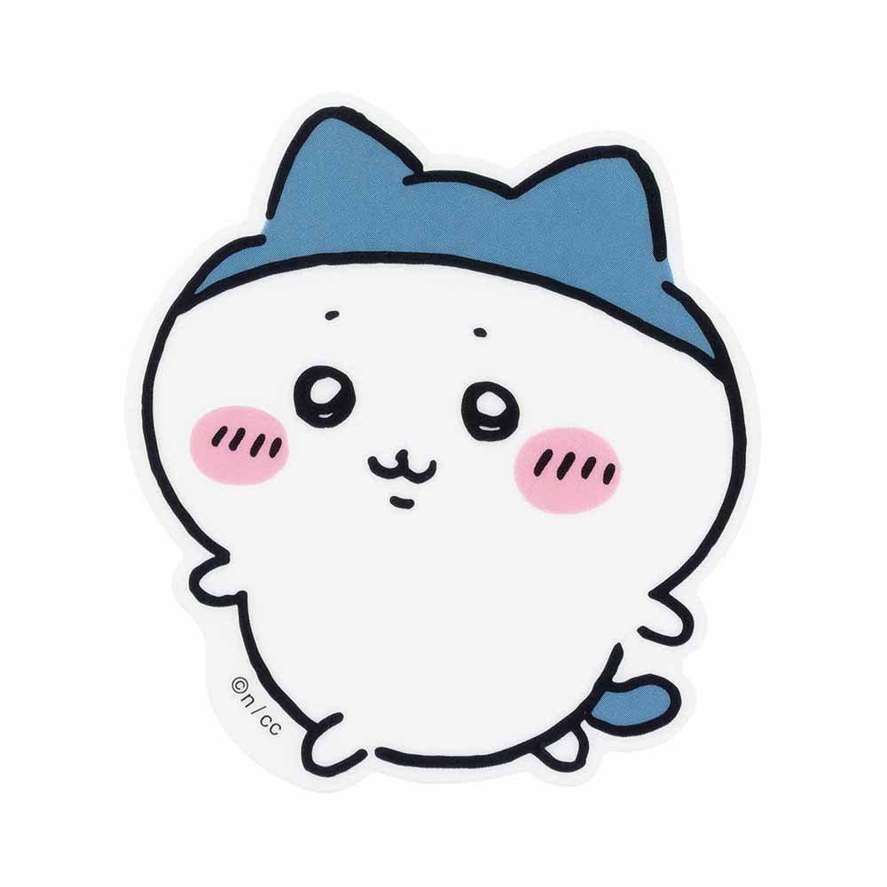 吉伊卡哇 可貼在手機上的透明貼紙（運動髮型） ちいかわ スマホに貼れるサイズのクリアステッカー（スポーツ刈り）