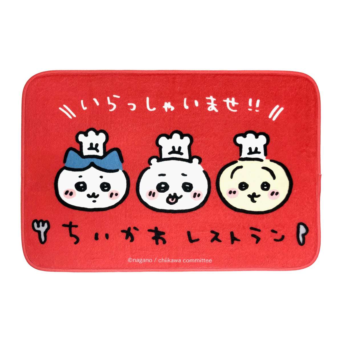 吉伊卡哇 吉伊卡哇餐廳 歡迎墊 ちいかわ ちいかわレストラン ウェルカムマット