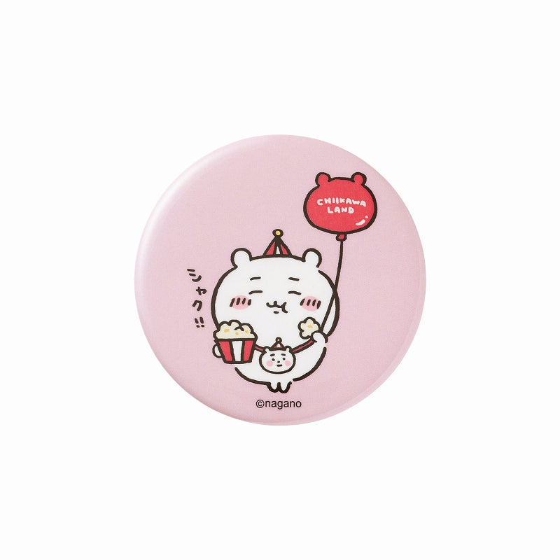 吉伊卡哇樂園 鈴鐺徽章（捲曲） ちいかわらんど 缶バッジ（シャク）