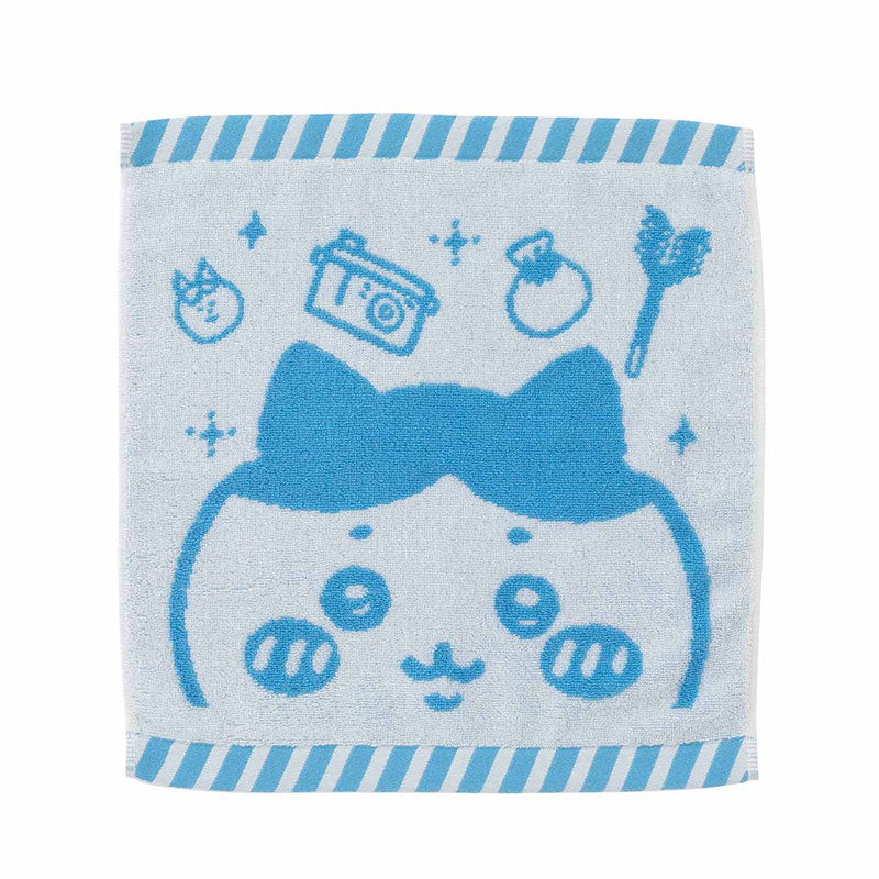 吉伊卡哇 提花小手巾（小八貓） ちいかわ ジャガードハンドタオル（ハチワレ）
