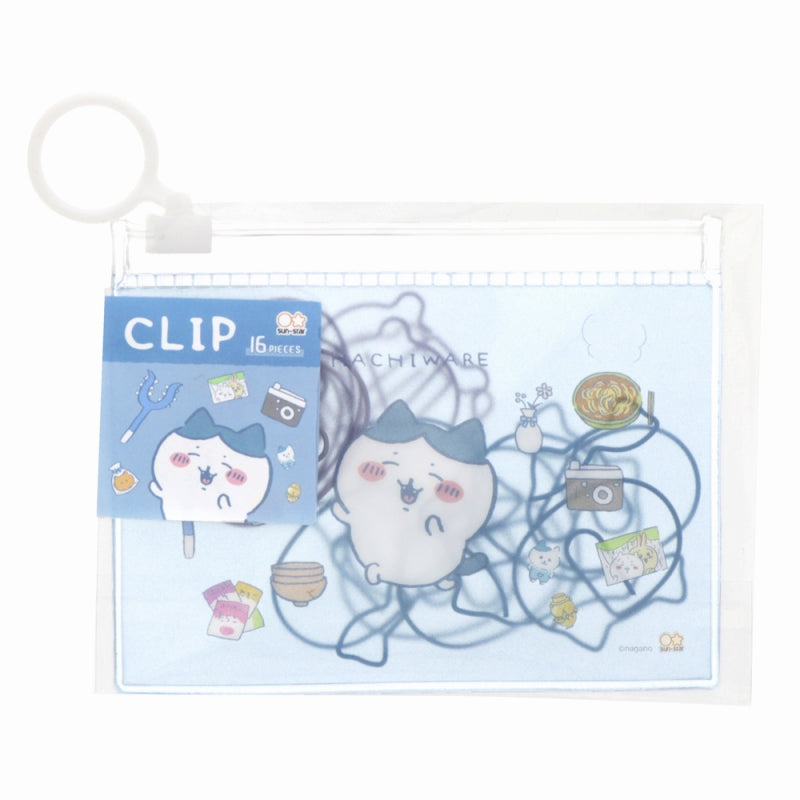 吉伊卡哇 帶盒夾子（小八貓） ちいかわ ケース付クリップ（ハチワレ）