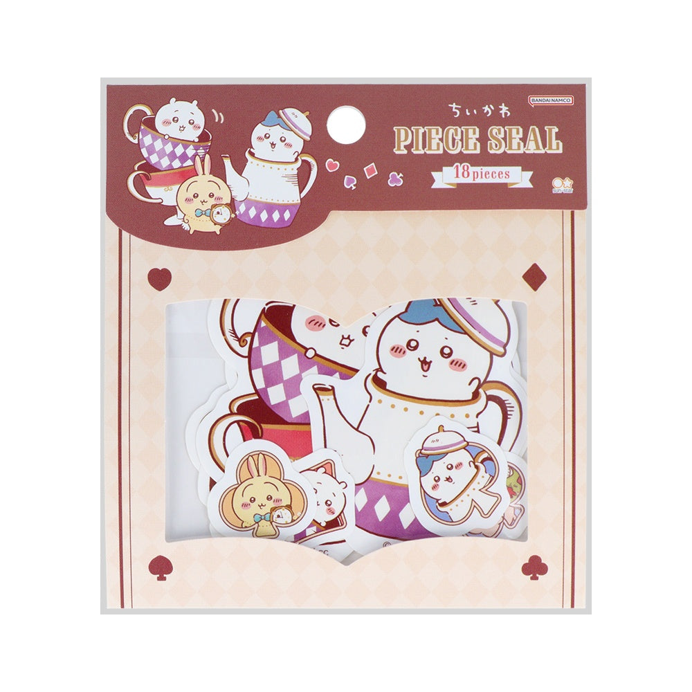 吉伊卡哇 拼圖貼紙（奇妙樂園） ちいかわ ピースシール（ワンダーランド）