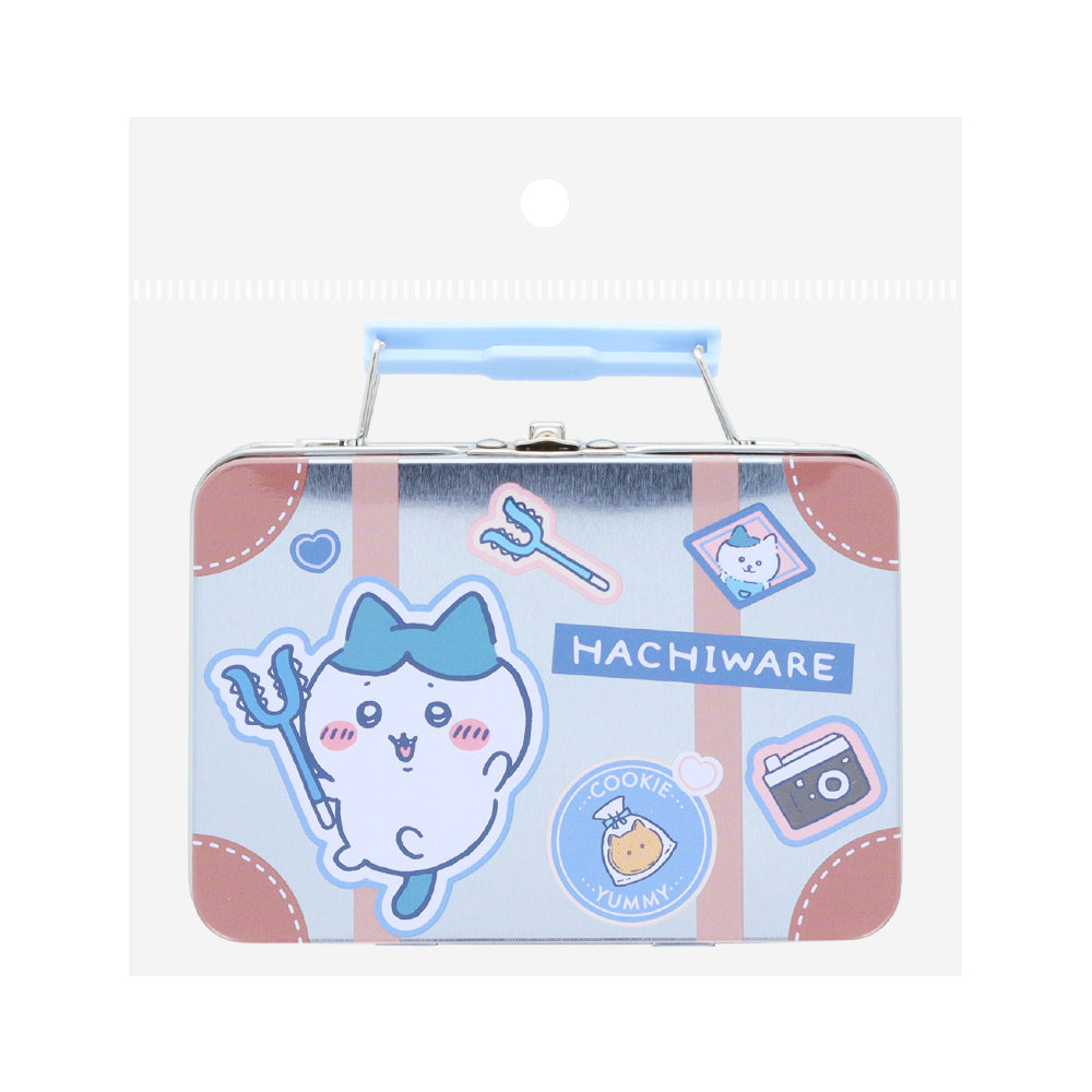 吉伊卡哇 鐵盒迷你信封組（小八貓） ちいかわ 缶入ミニレターセット（ハチワレ）