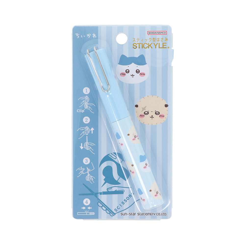 吉伊卡哇 Stick 剪刀 (小八貓×海獺) ちいかわ スティッキールはさみ（ハチワレ×ラッコ）