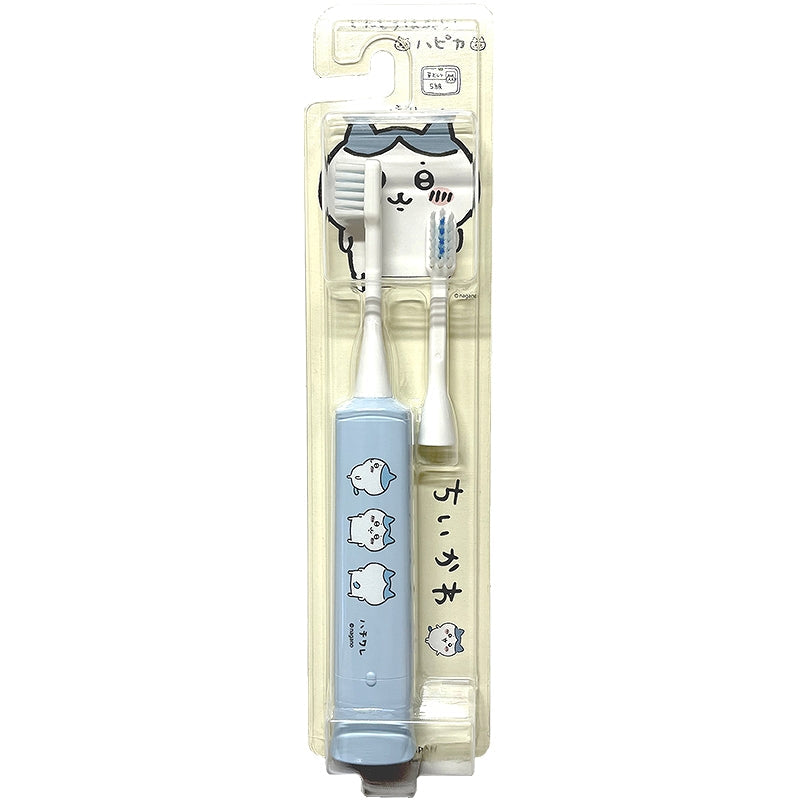 吉伊卡哇 哈皮卡電動牙刷 藍色（小八貓） ちいかわ ハピカ ブルー（ハチワレ）