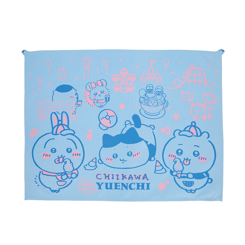 吉伊卡哇 布料海報M（期待遊樂園） ちいかわ ファブリックポスターM（ワクワクゆうえんち）