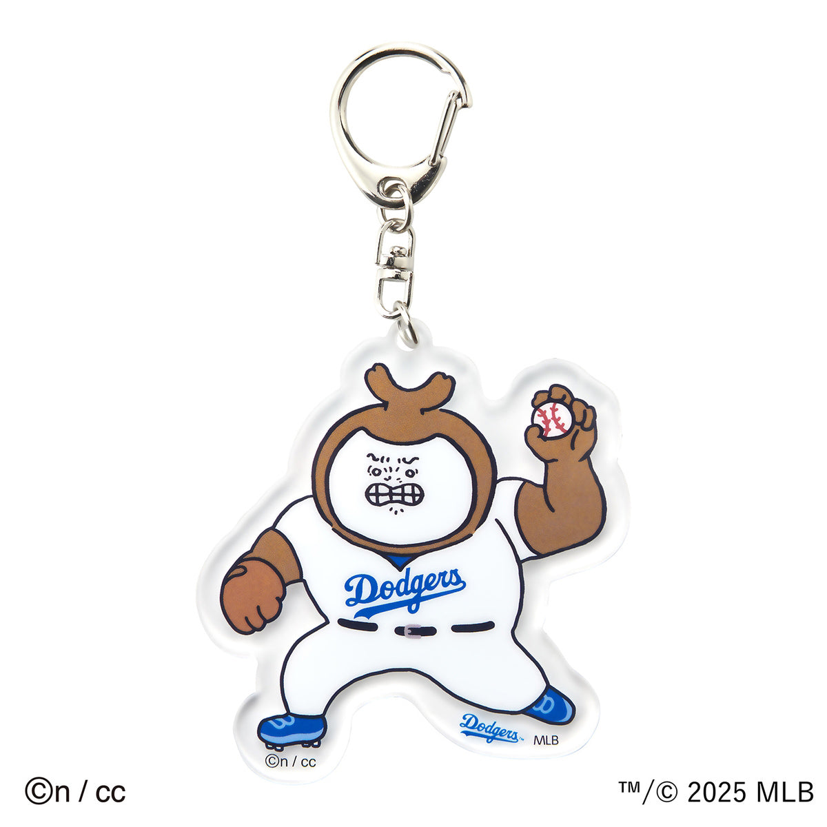 吉伊卡哇×MLB TOKYO SERIES 亞克力鑰匙圈 ⑨ 獨角仙（大） ちいかわ×MLB TOKYO SERIES アクリルキーホルダー⑨カブトムシ（大）