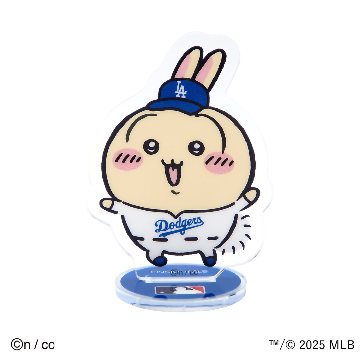 吉伊卡哇×MLB TOKYO SERIES 亞克力立牌 ③ 兔兔（道奇隊） ちいかわ×MLB TOKYO SERIES アクリルスタンド③うさぎ（ドジャース）