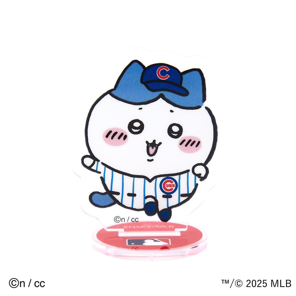 吉伊卡哇×MLB TOKYO SERIES 亞克力立牌 ⑤ 小八貓（小熊隊） ちいかわ×MLB TOKYO SERIES アクリルスタンド⑤ハチワレ（カブス）