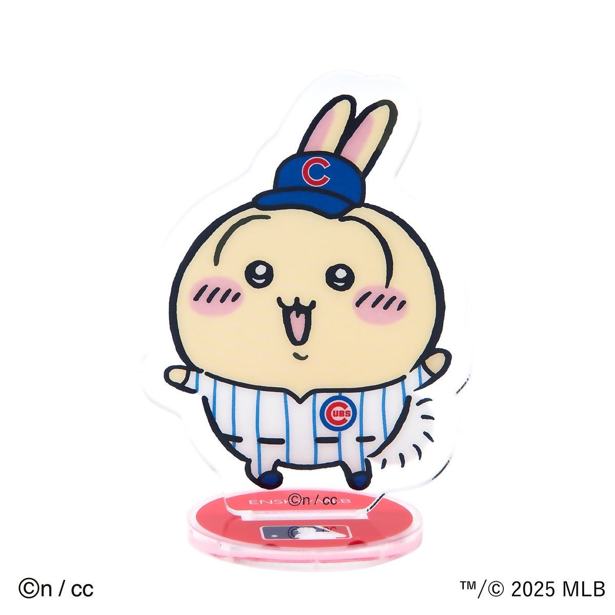 吉伊卡哇×MLB TOKYO SERIES 亞克力立牌 ⑥ 兔兔（小熊隊） ちいかわ×MLB TOKYO SERIES アクリルスタンド⑥うさぎ（カブス）