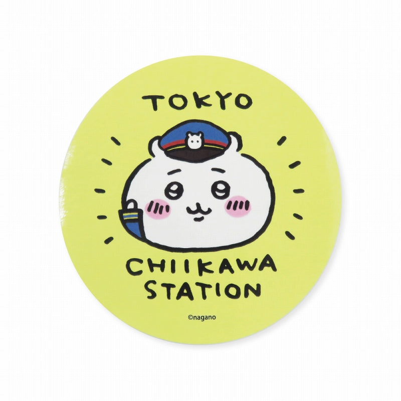 吉伊卡哇 剪影貼紙 徽章款（吉伊卡哇） ちいかわ ダイカットステッカー エンブレム ちいかわ