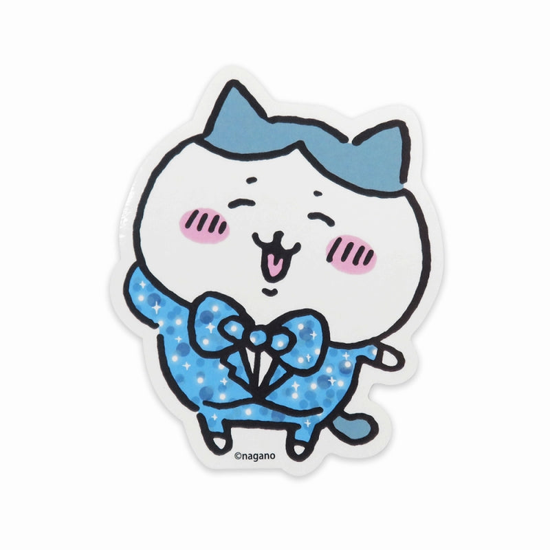 吉伊卡哇 剪影貼紙 漫才時間（小八貓） ちいかわ ダイカットステッカー 漫才ですよ ハチワレ