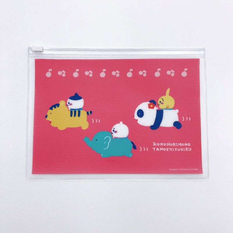 吉伊卡哇 期待遊樂園 天拉鍊小袋2 ちいかわ ワクワクゆうえんち 天チャックポーチ2