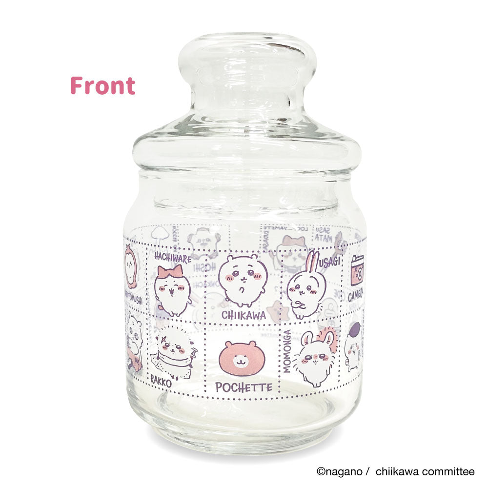 吉伊卡哇 玻璃儲物罐（圖示） ちいかわ ガラスキャニスター（アイコン）