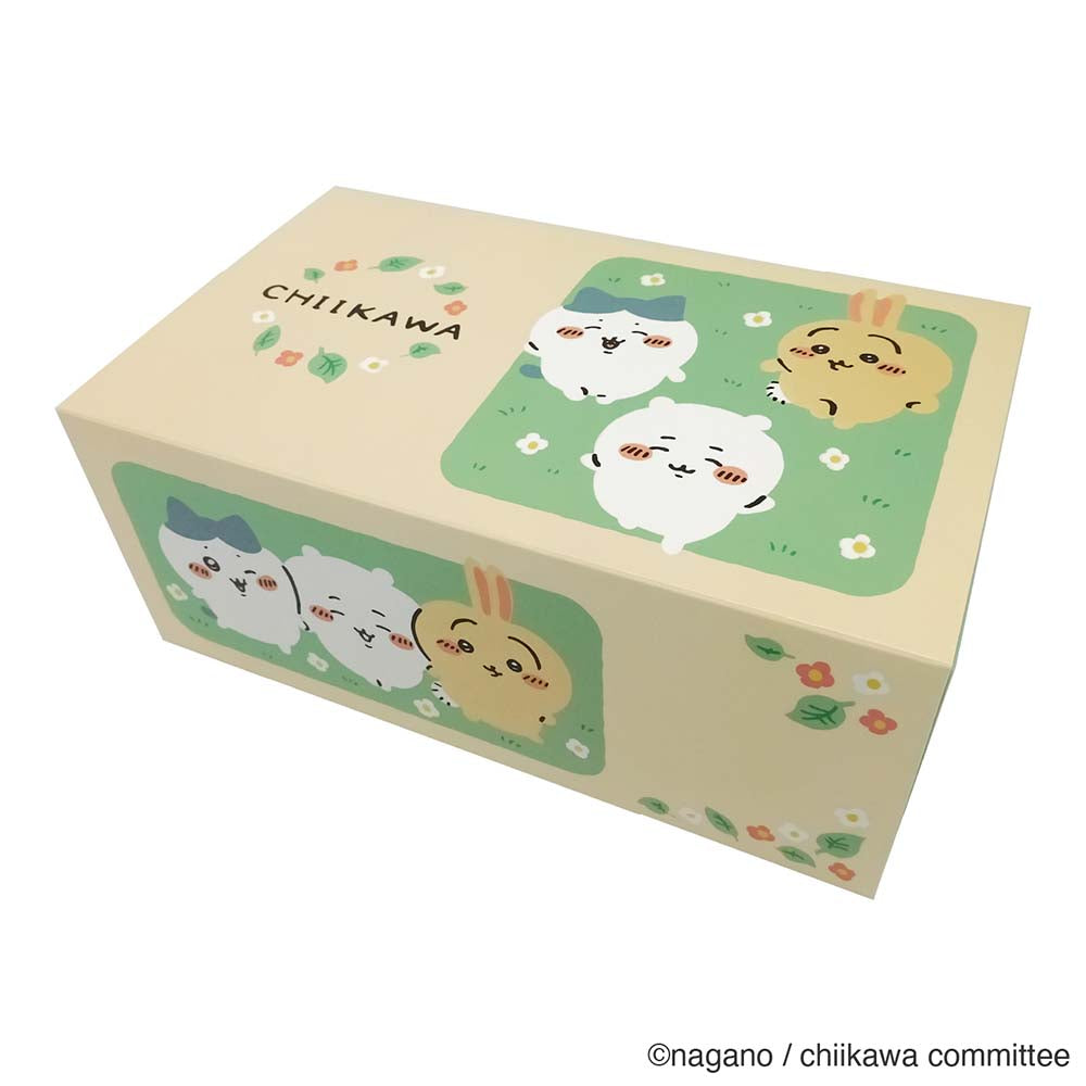 吉伊卡哇 壓花口罩 野餐 30片（普通尺寸） ちいかわ エンボスマスク ピクニック 30枚（ふつうサイズ）