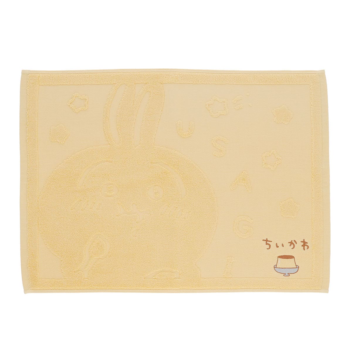 吉伊卡哇 浴室毛巾地墊（兔兔） ちいかわ タオルバスマット（うさぎ）