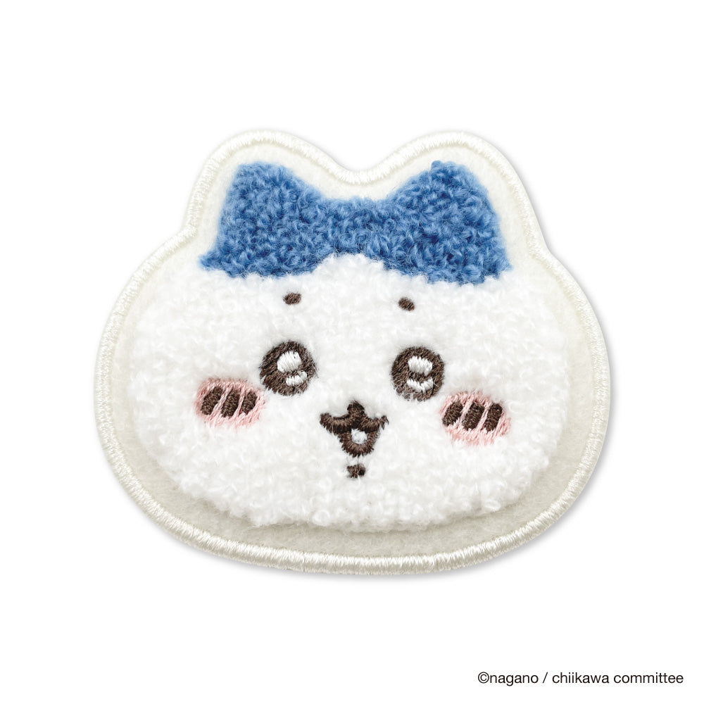 吉伊卡哇 刺繡徽章（小八貓） ちいかわ サガラバッジ（ハチワレ）