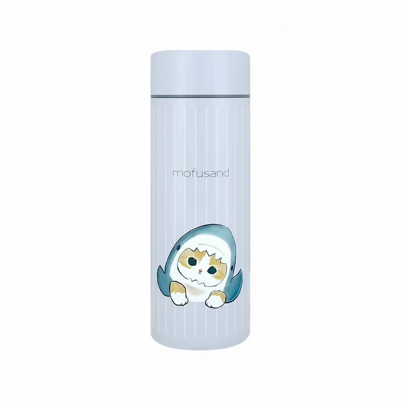 mofusand 不銹鋼瓶300毫升（鯊魚貓) mofusand ステンレスボトル 300ml(サメにゃん)