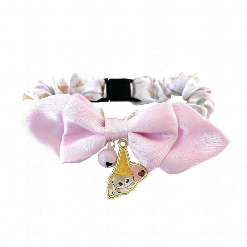 mofusand 寵物絲帶（冰淇淋） mofusand ペット用リボン(アイスにゃん)