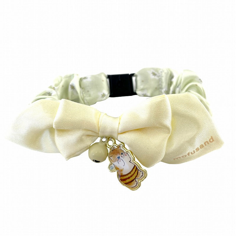 mofusand 寵物絲帶（蜜蜂貓) mofusand ペット用リボン(はちにゃん)