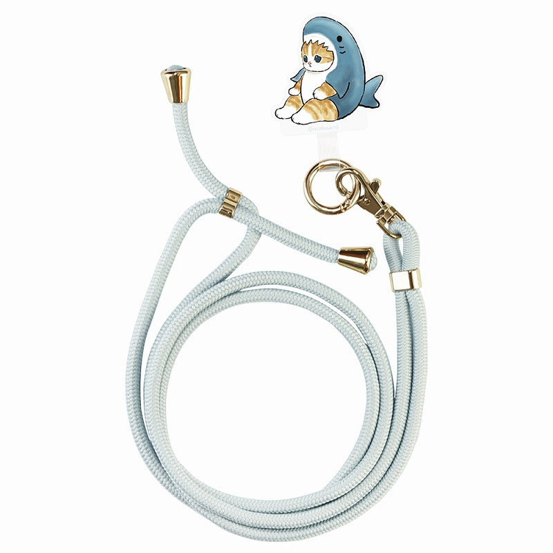 mofusand 多式帶皮帶套件（鯊魚Nyan 2） mofusand マルチリングプラスストラップセット(サメにゃん2)