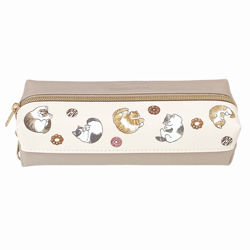 mofusand 2室筆盒（Nyanko糖果！） mofusand 2ルームペンケース(にゃんこスイーツ！)