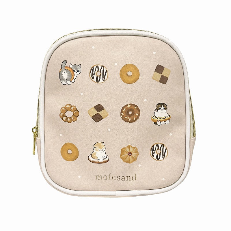 mofusand 站立小袋（點甜點） mofusand スタンドポーチ(ドットスイーツ)