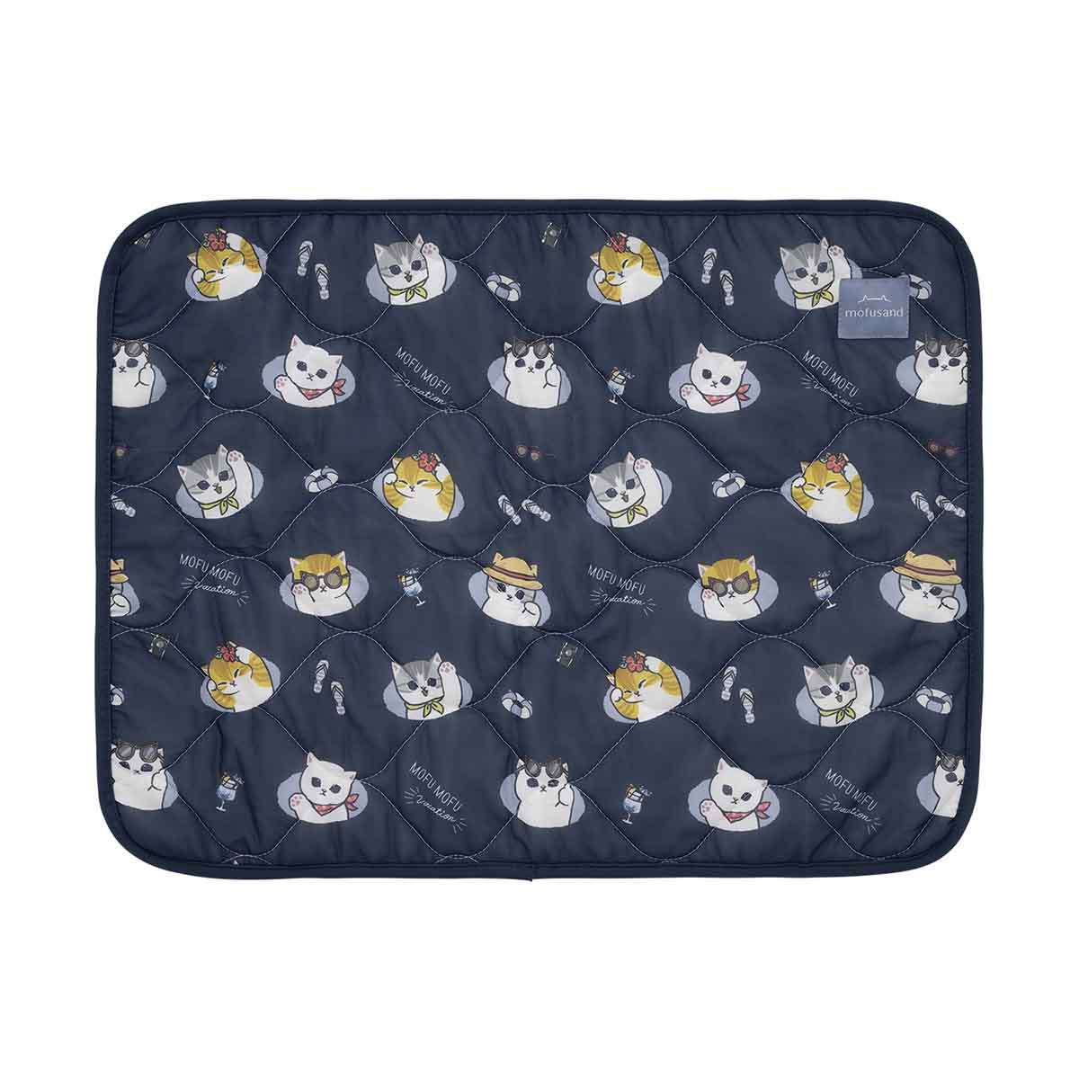 mofusand 冷感枕套(度假) mofusand ひんやりまくらカバー(バカンス)