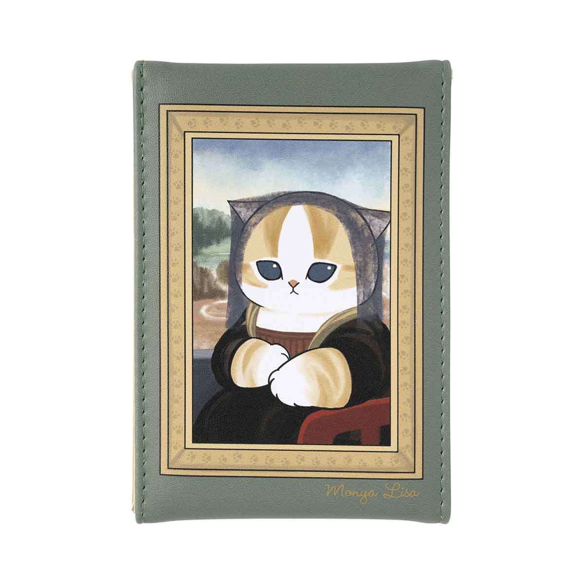 mofusand mofumofu旅行 折疊式支架鏡子 mofusand もふもふジャーニー 折りたたみスタンドミラー