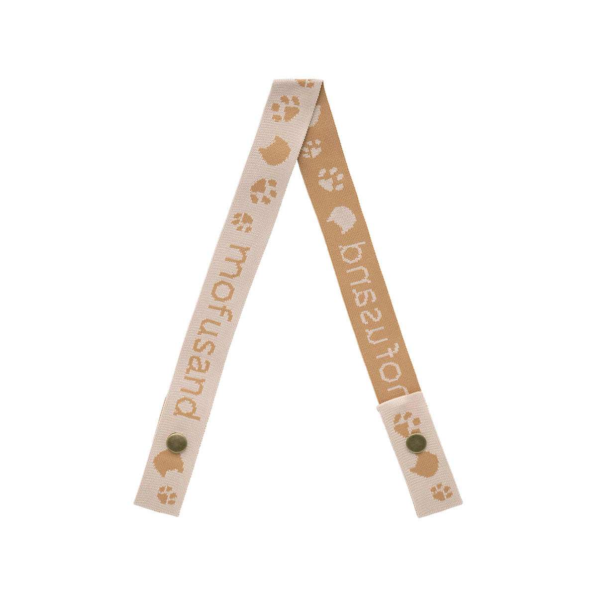 mofusand 針織包背帶（米色） mofusand ニットバッグベルト(ベージュ)