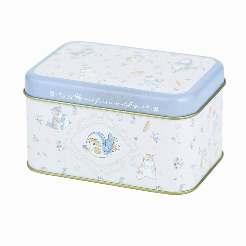 mofusand 餅乾配方罐（可可） mofusand スクエア缶入りクッキー(ココア)