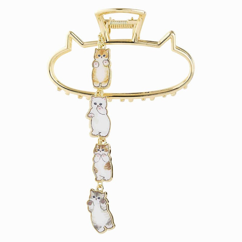 mofusand mofumofu存放電線貨車夾（Yurunyan） mofusand もふもふストア ワイヤーバンスクリップ(ゆるにゃん)