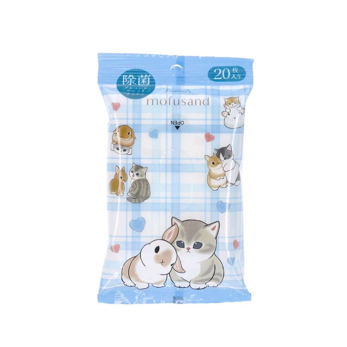 mofusand 除菌濕巾 mofusand 除菌ウェットティッシュ