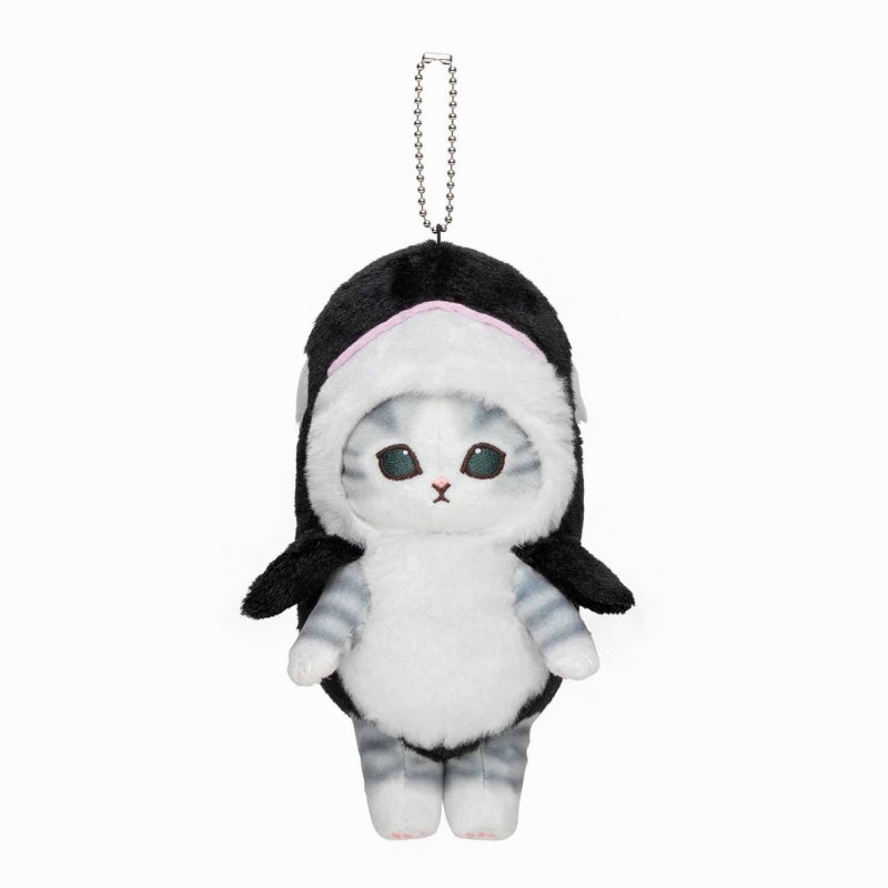 mofusand 海洋生物貓吊飾（Shache Whale Nyan） mofusand 海洋生物ネコマスコット(シャチにゃん)