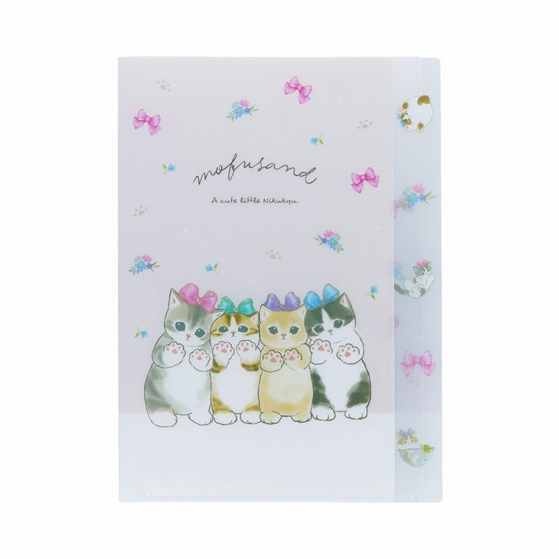 mofusand 模擬 – 切清楚的文件5p（Nikukyu） mofusand ダイカットクリアファイル5P(にくきゅう)