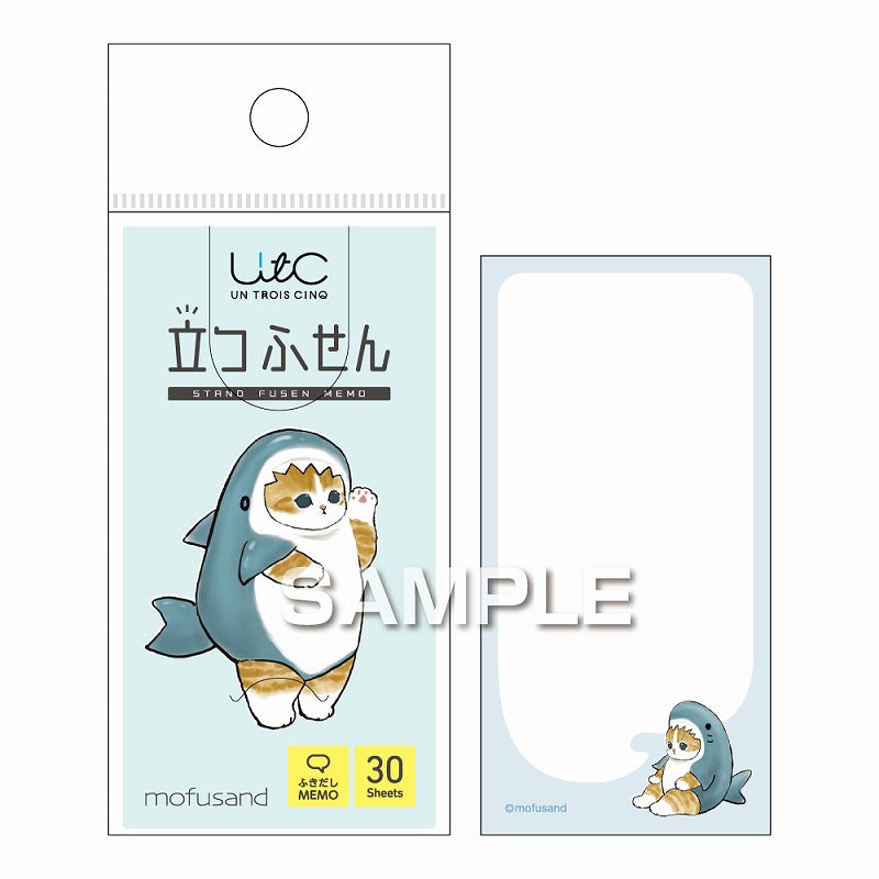 mofusand 站立的fusen（鯊魚貓 ） mofusand 立つふせん(サメにゃん ふきだし)