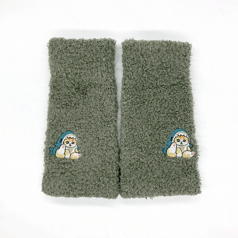 mofusand 棉花糖臂wormer（鯊魚貓) mofusand マシュマロアームウォーマー(サメにゃん)