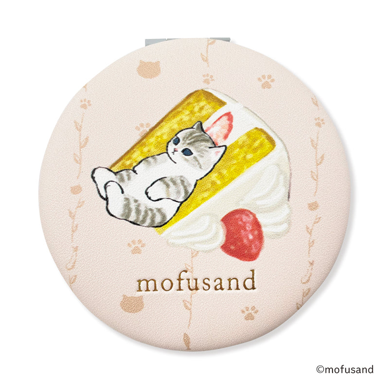 mofusand mofumofu商店緊湊型鏡子甜點BR mofusand もふもふストア コンパクトミラー スイーツ BR