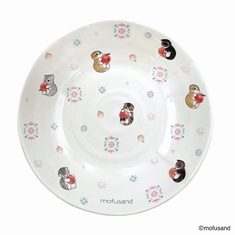 mofusand 輕量級板（桃子）（大） mofusand 軽量プレート(もも)(大)