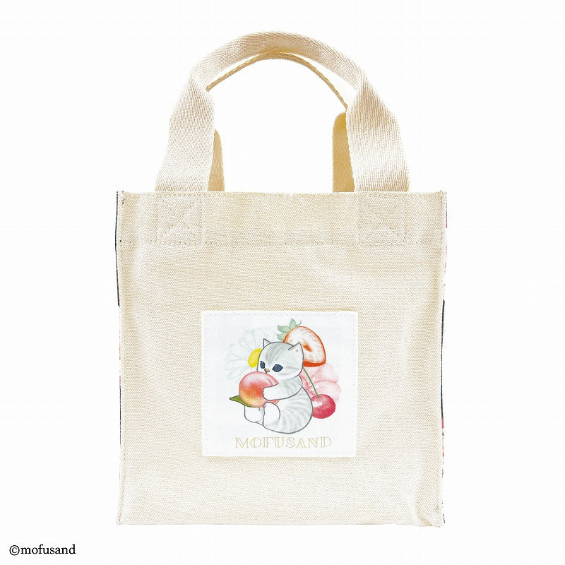 mofusand mofumofu存儲方形手提袋拉蒂斯GR mofusand もふもふストア スクエアトート ラティス GR