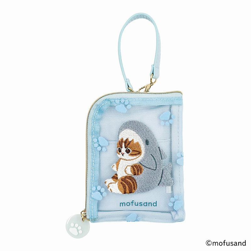 mofusand 每日小袋羊毛（鯊魚貓) mofusand デイリーポーチ フロッキー(サメにゃん)