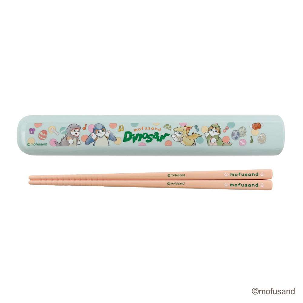 mofusand 滑蓋筷子盒（怪獸貓） mofusand 引フタ箸箱(かいじゅうにゃん)