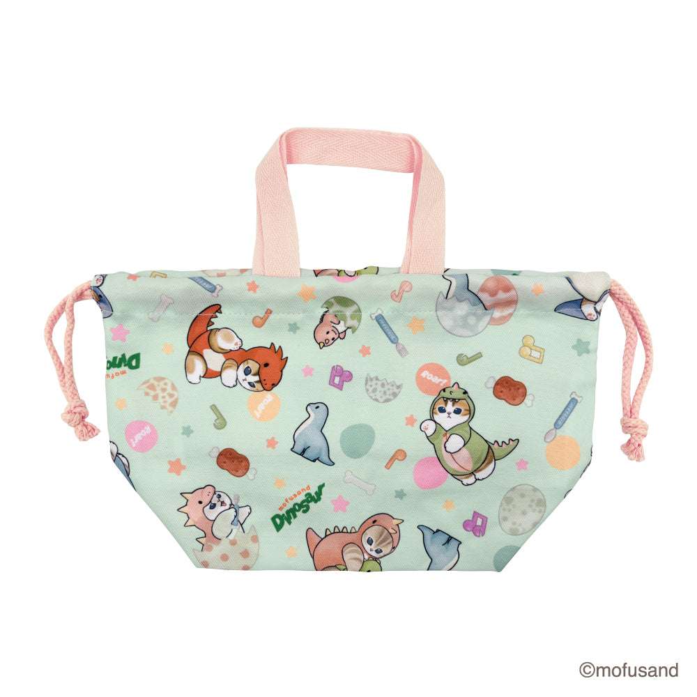 mofusand 午餐束口袋（怪獸貓） mofusand ランチ巾着(かいじゅうにゃん)