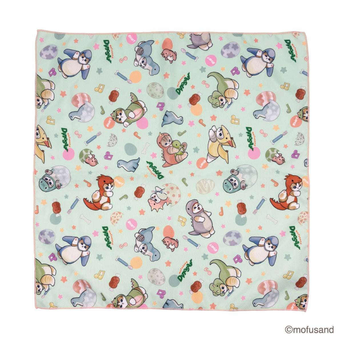 mofusand 午餐布（怪獸貓） mofusand ランチクロス(かいじゅうにゃん)