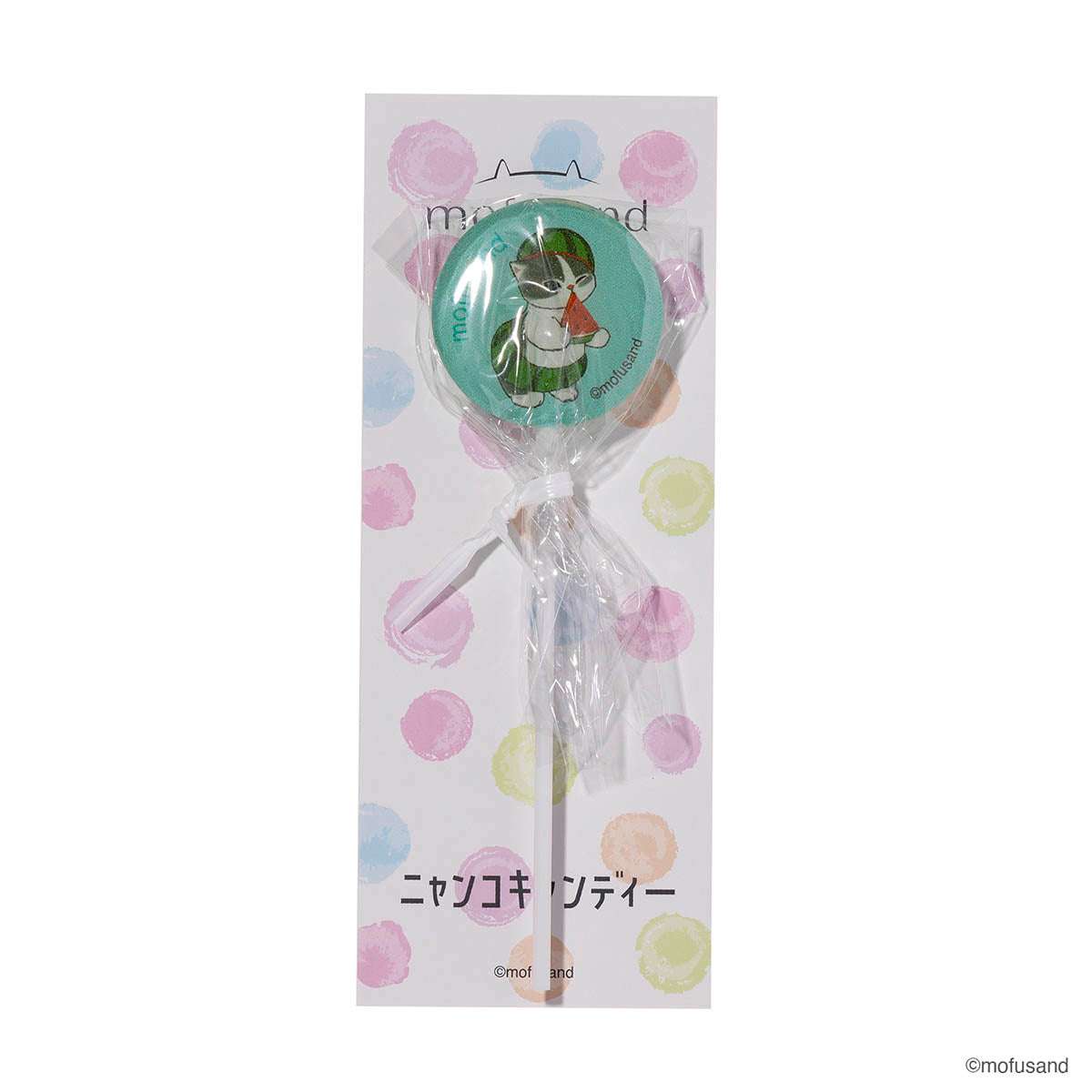 mofusand 棒棒糖 水果貓（西瓜） mofusand スティックキャンディー フルーツにゃん(スイカ)
